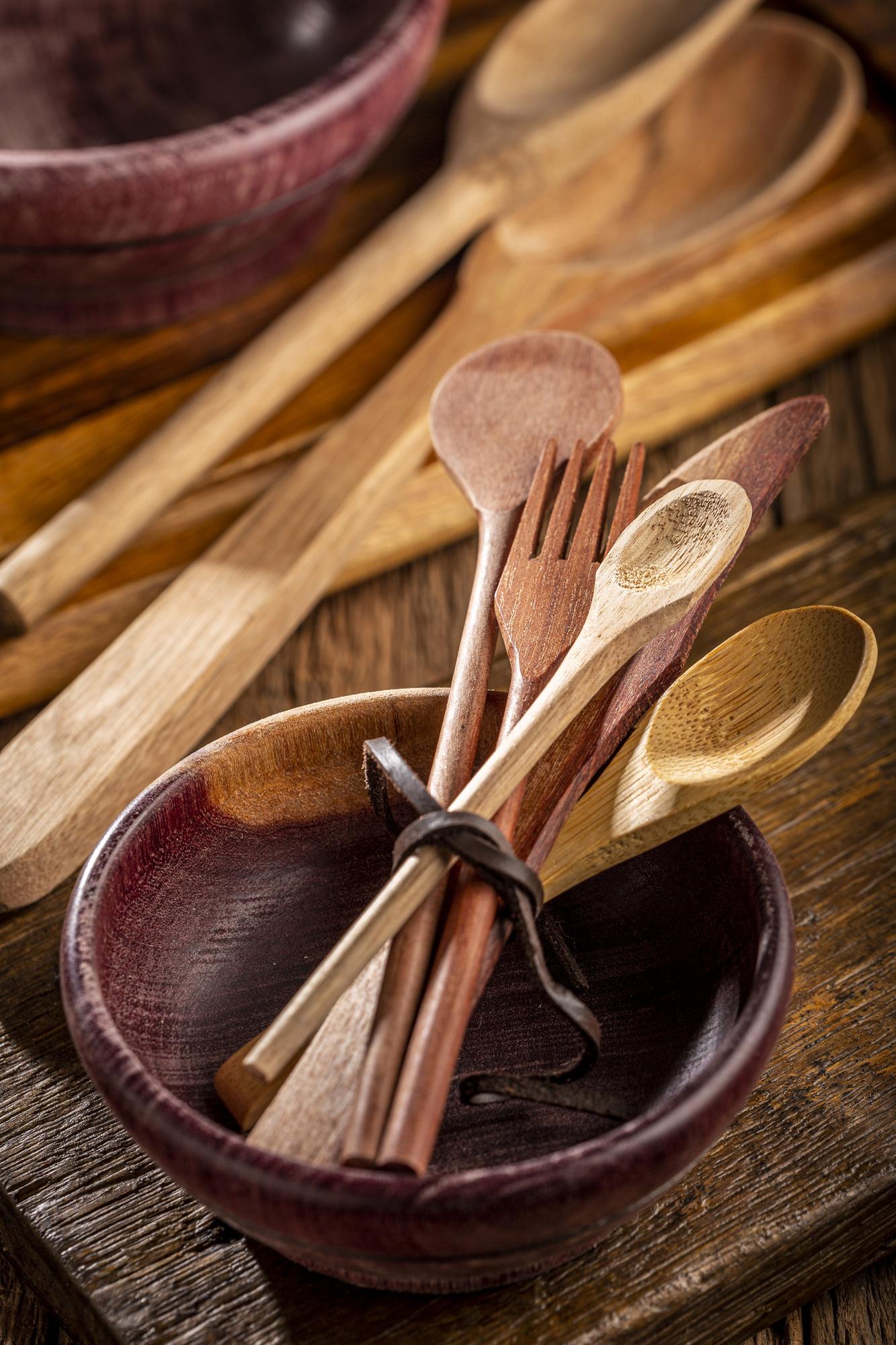 Set di strumenti da cucina artigianali